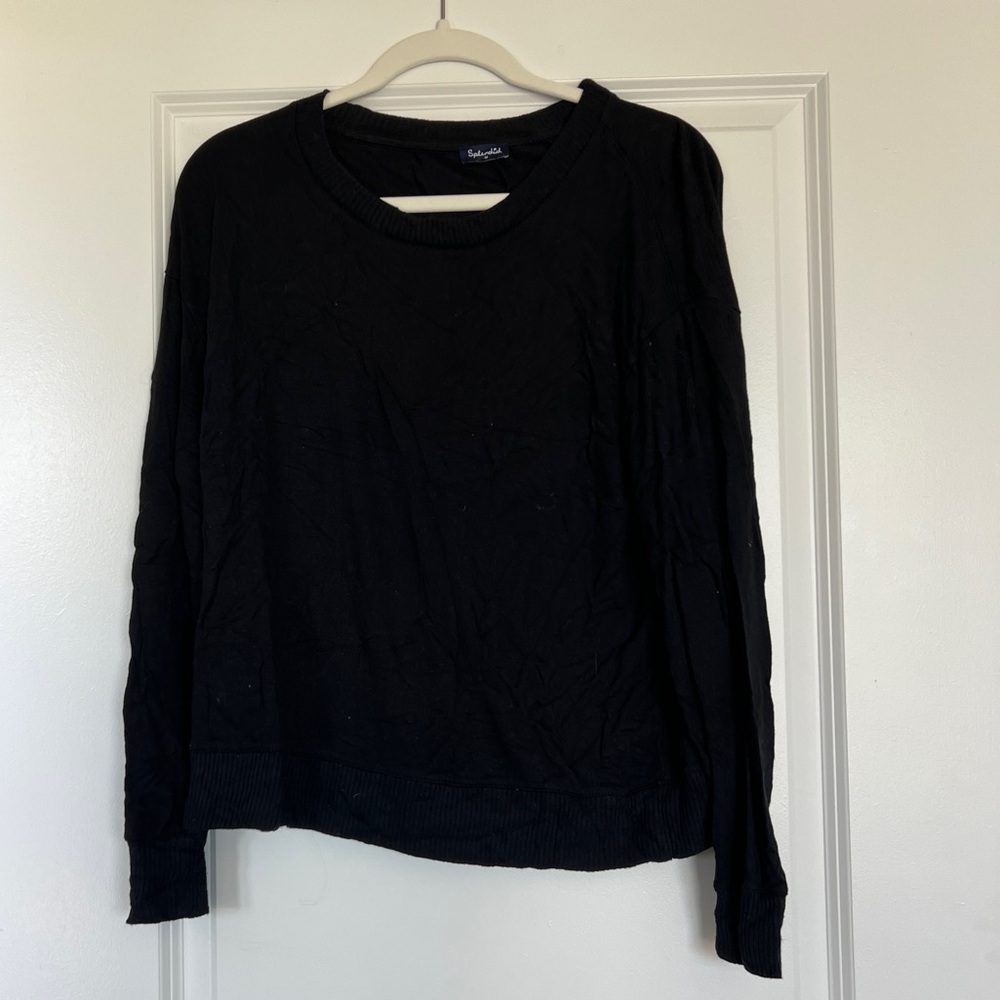 Splendid black sweater top size M